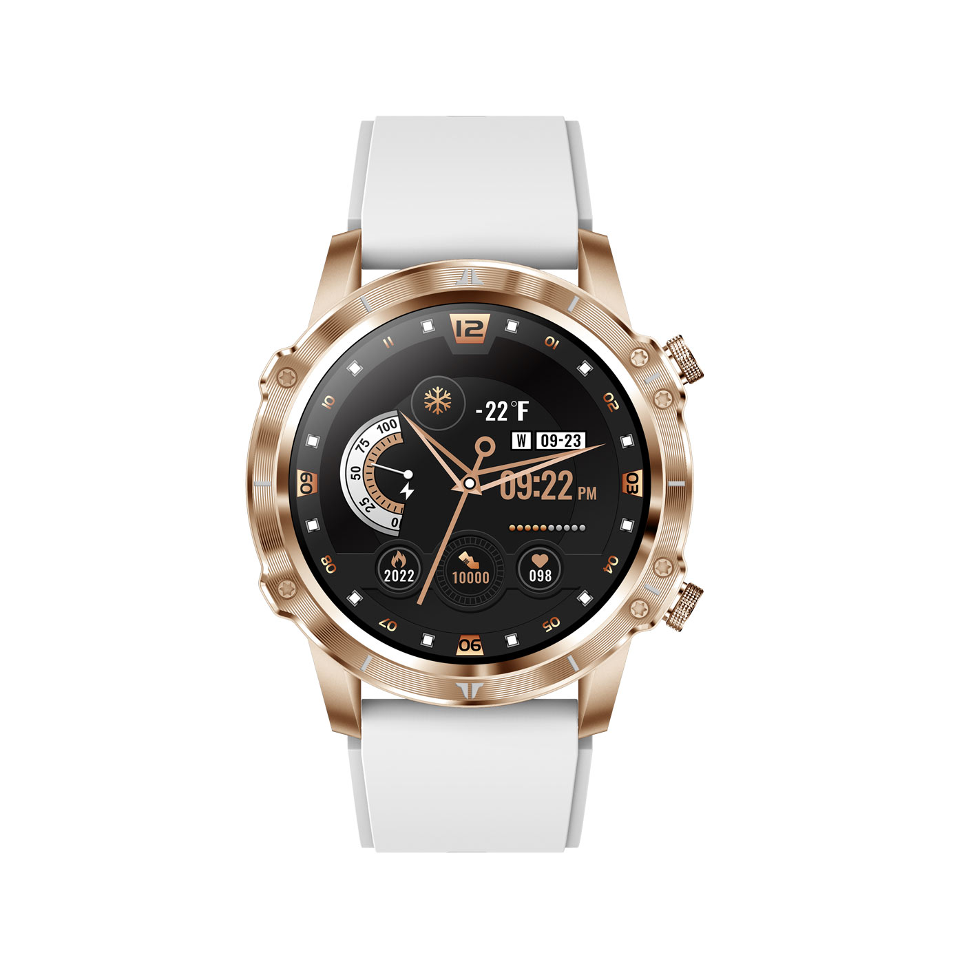 CARNEO Adventure HR+ Smartwatch, gold gold