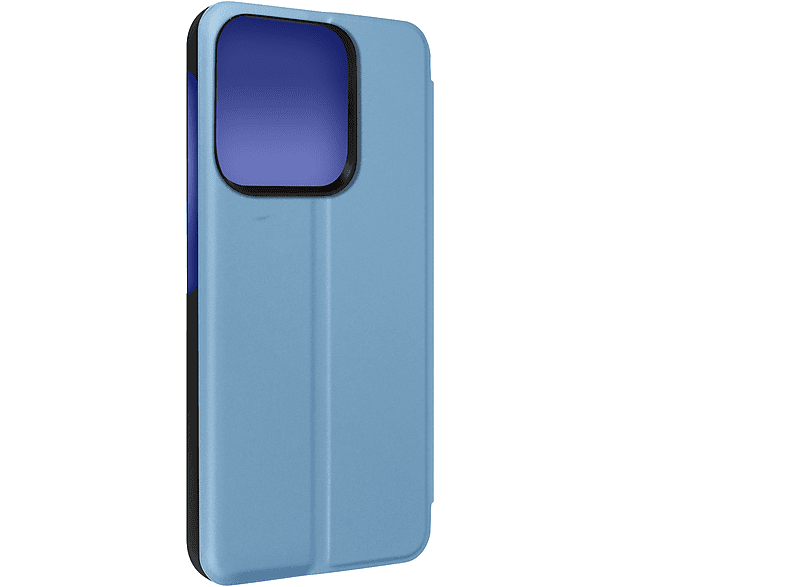 AVIZAR Clear View Standing Xiaomi, Redmi 12C, Blau Bookcover, Cover Series