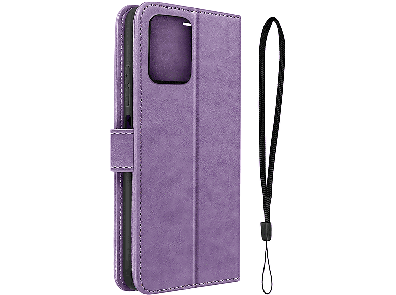 AVIZAR Redmi Xiaomi, Mezman Bookcover, 10 2022, Violett Series,