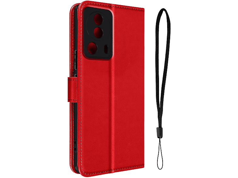 AVIZAR Drag Series, Bookcover, Xiaomi, 13 Lite, Rot