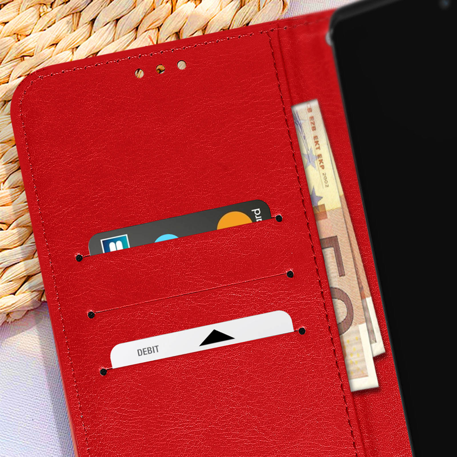 13 Rot Series, Xiaomi, AVIZAR Bookcover, Lite, Drag