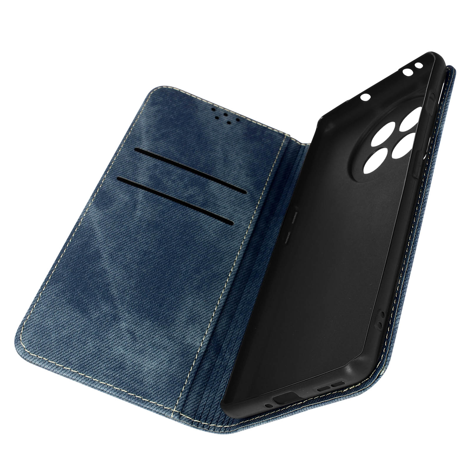 AVIZAR Denim Series, Bookcover, OnePlus, 11R, Blau OnePlus