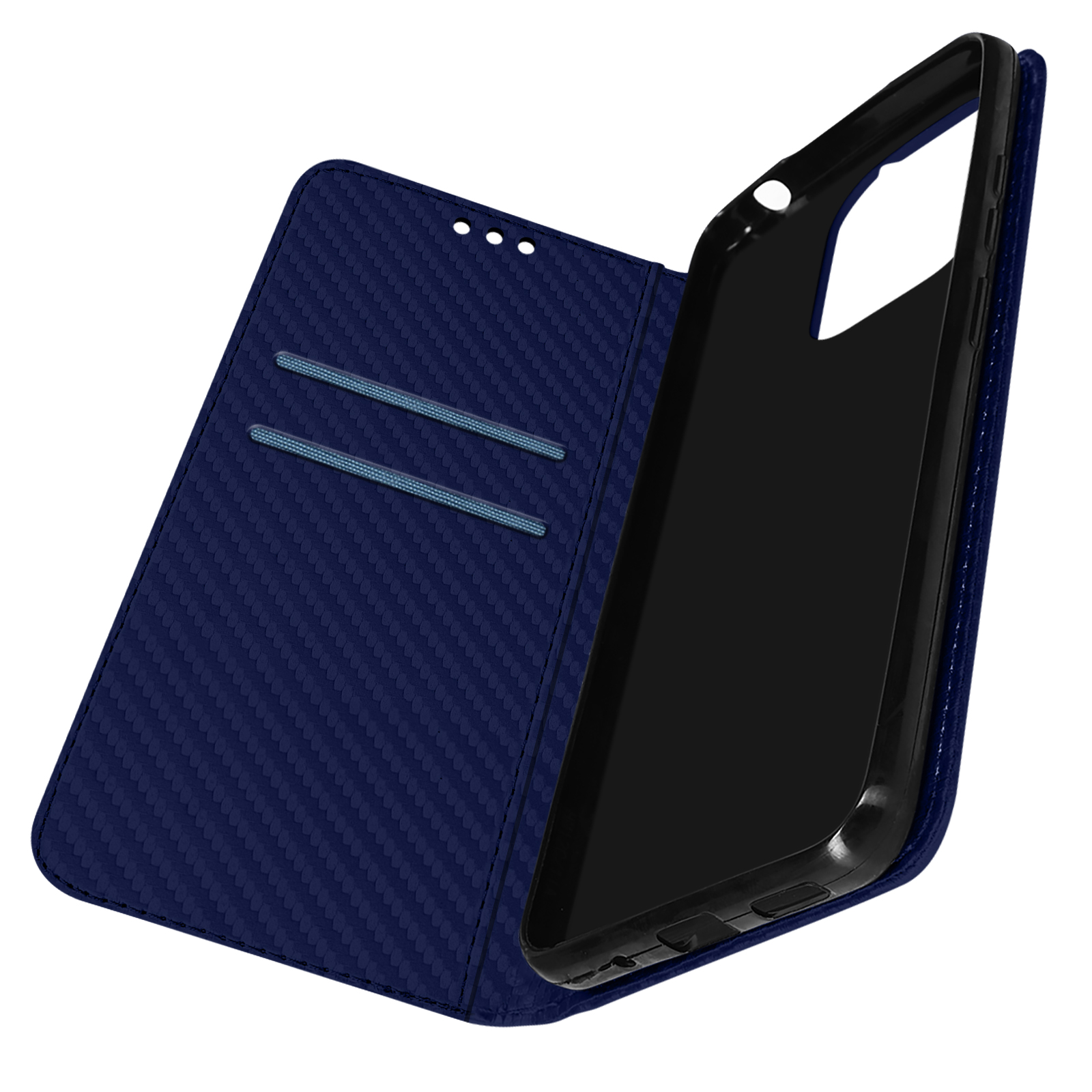 Blau Carbon AVIZAR Redmi Xiaomi, Series, Bookcover, 12C,