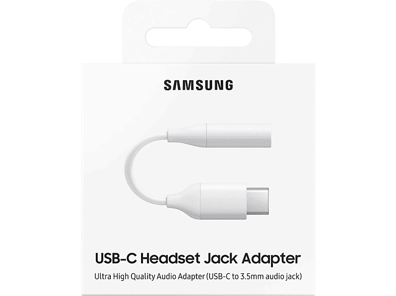 USB-C Kabel Klinke Kopfhörer Jack Original SAMSUNG Audio Musik AUX Samsung Adapter Audio Adapter 3,5mm