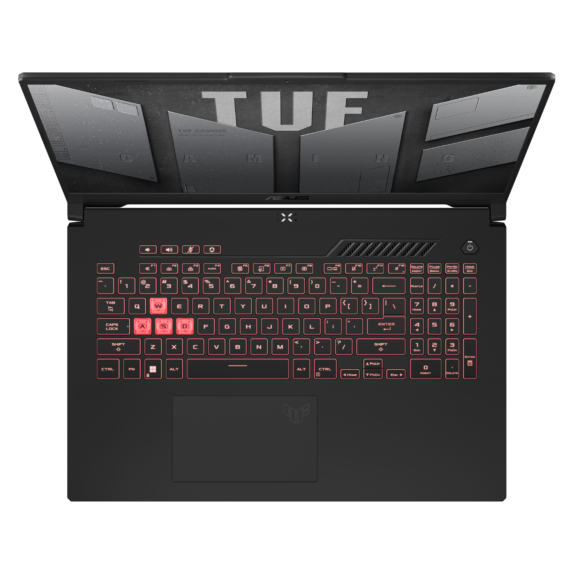 ASUS TUF Gaming A17 16 RAM, Display, Zoll mit Ryzen™ 7 GeForce GB SSD, RTX GB Schwarz Prozessor, 512 NVIDIA 17,3 AMD Notebook 3060, FA707RM-HX005W