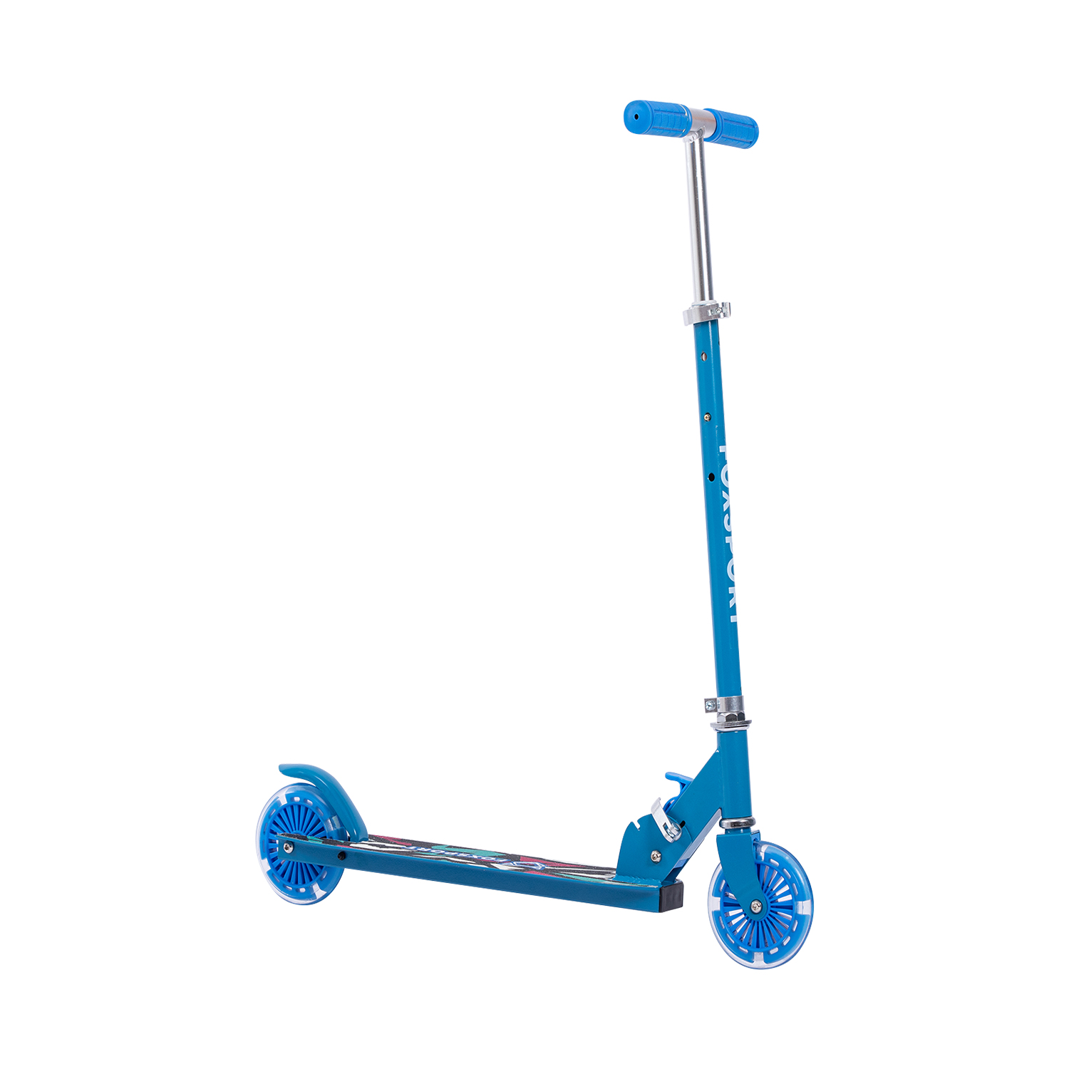 FOXSPORT Scooter E-Scooter (4,7 Blau) für Kinder Zoll