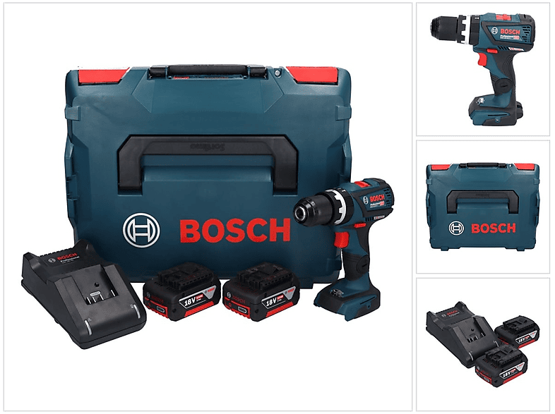 BOSCH PROFESSIONAL Bosch 18V-60 GSB Akku GSB BITURBO 18V-150 Schlagbohrschrauber