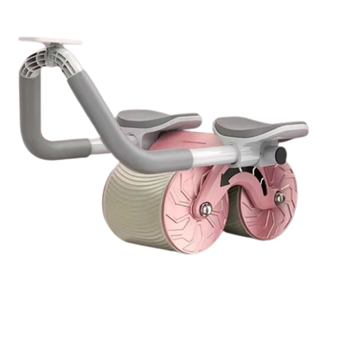 SYNTEK Gesunde Bauchrad rosa automatische Rosa Rebound Heimtrainer, Bewegung Bauchcurling