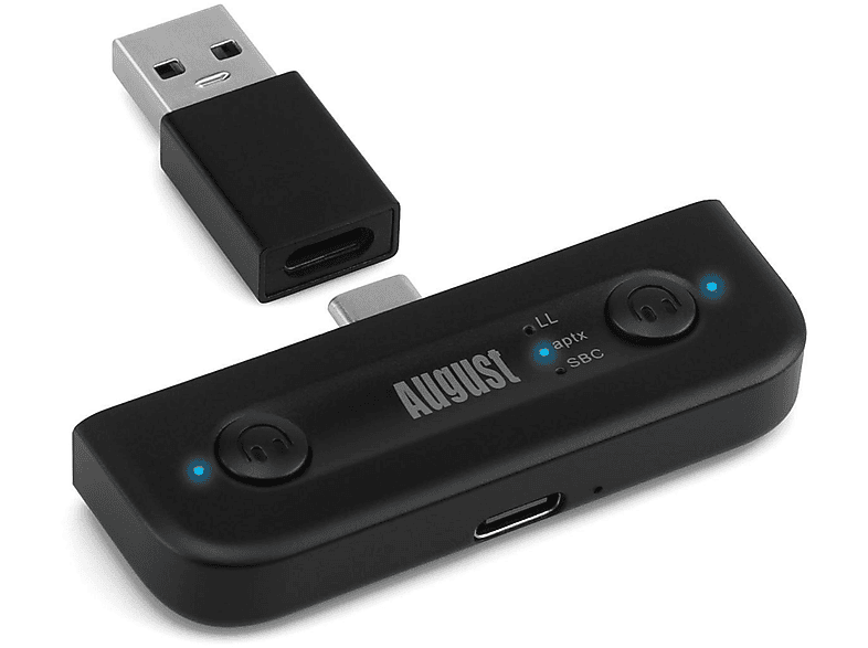AUGUST MR410B NINTNEDO Bluetooth ADAPTER F. USB-C BT Adapter