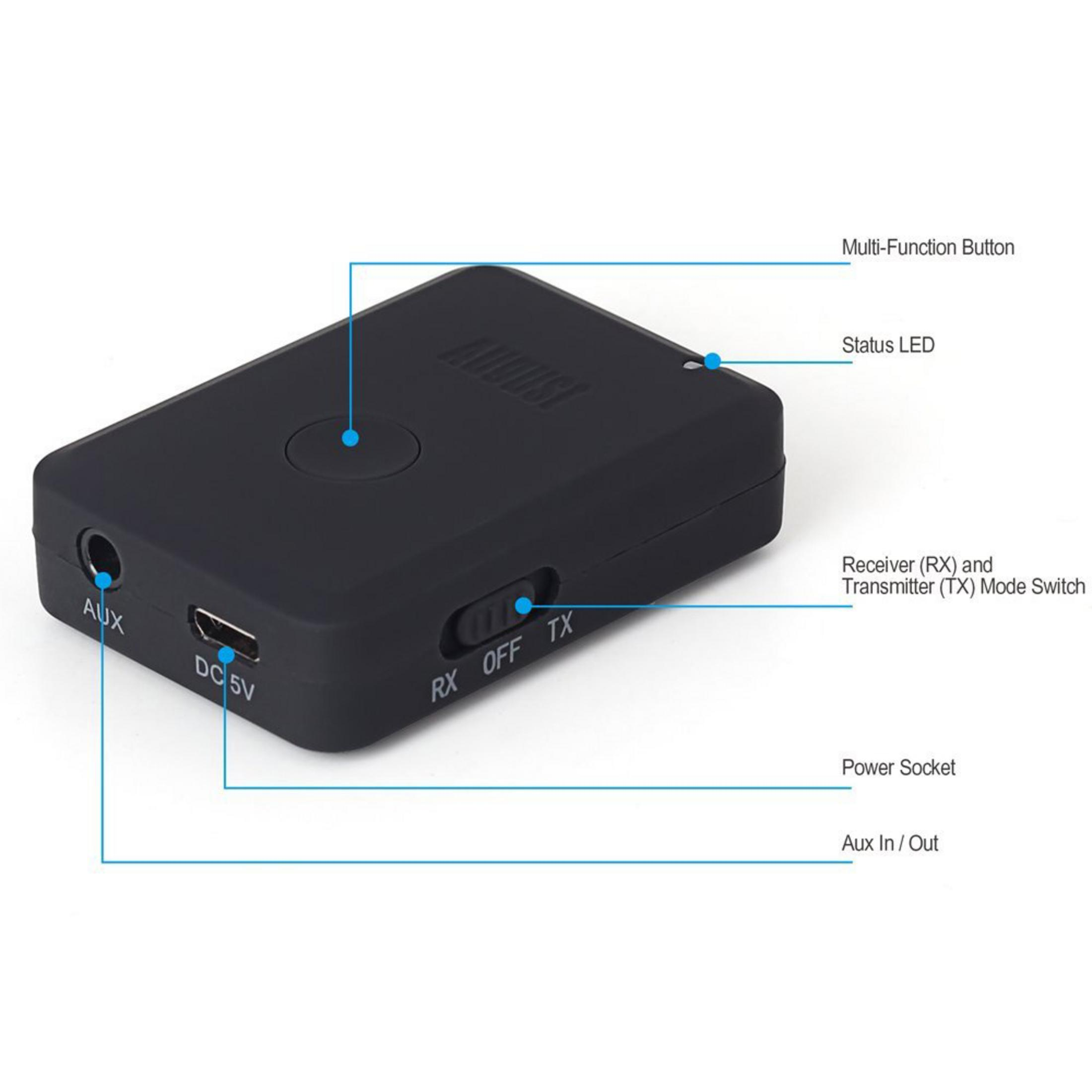 AUGUST MR260 BLUETOOTH Audioempfänger Bluetooth U. TRANSMITTER RECEIVER