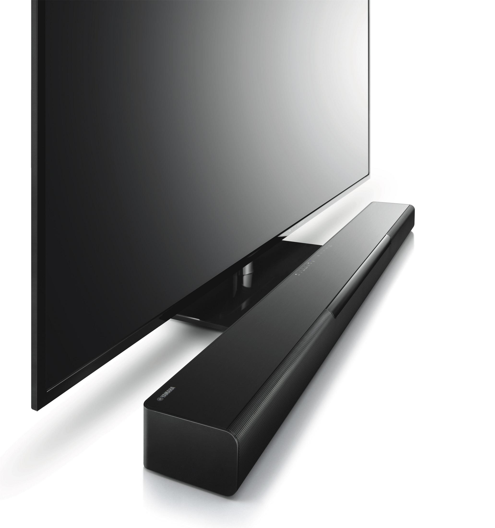 40 BAR SCHWARZ, + Soundbar, SUB 100 Schwarz YAMAHA MUSICCAST