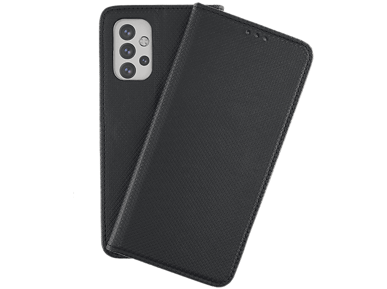 NE, Galaxy A13 A13, Bookcase Schwarz Samsung, Galaxy Texture, JAMCOVER Bookcover,