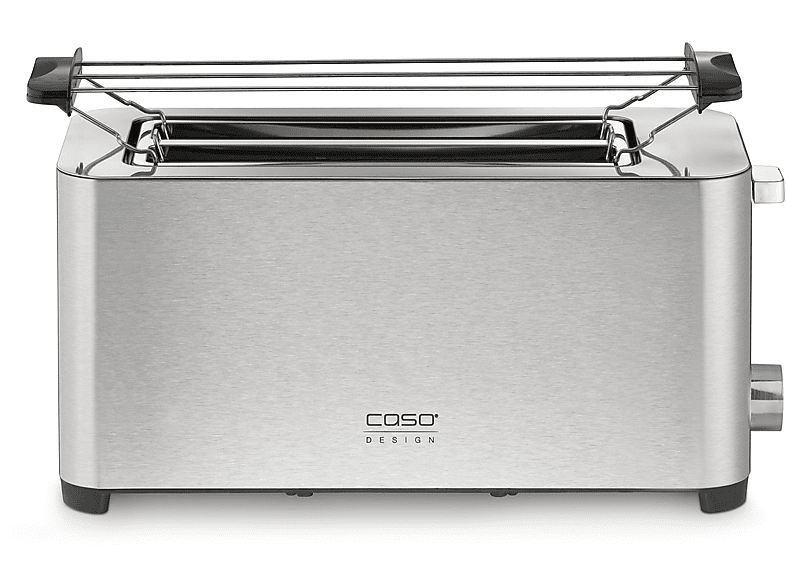 Schlitze: 2) (1400 CLASSICO Silber T4 Toaster Watt, CASO 1926