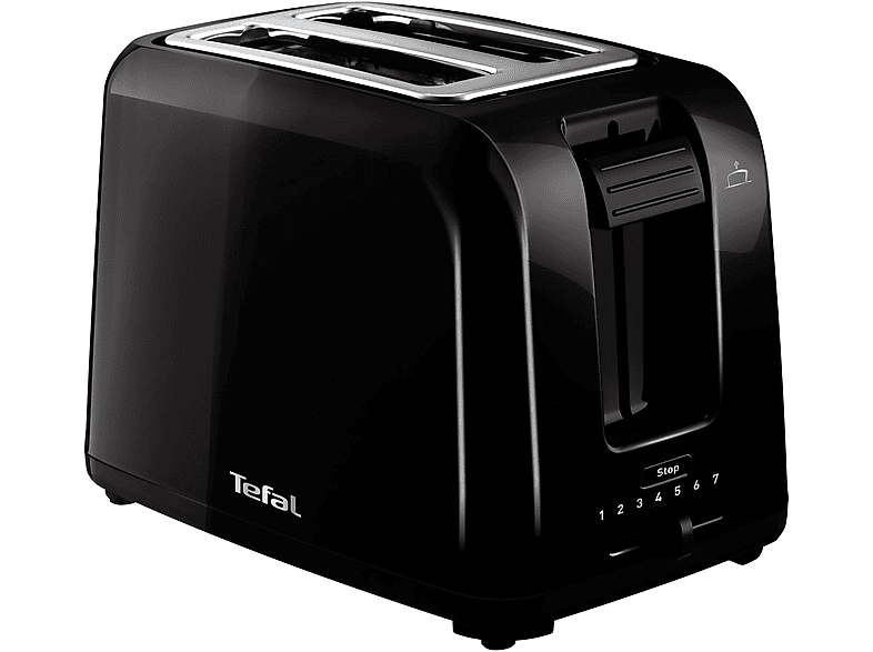 TEFAL TT 1A28 VITA SCHWARZ Toaster Schwarz (800 Watt, Schlitze: 2) |  MediaMarkt