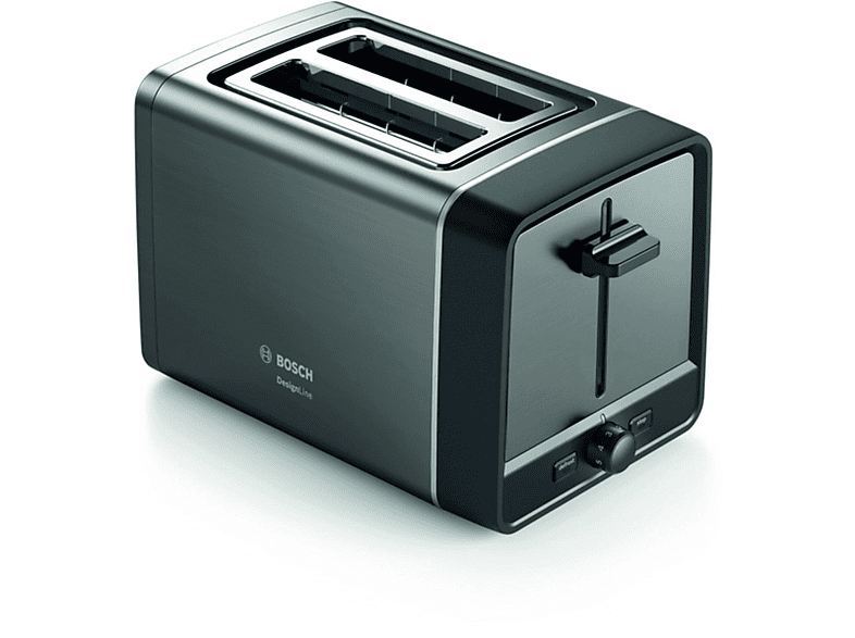 BOSCH TAT 5 Schlitze: 425 Grau/Schwarz Toaster 2) P DE Watt, (970