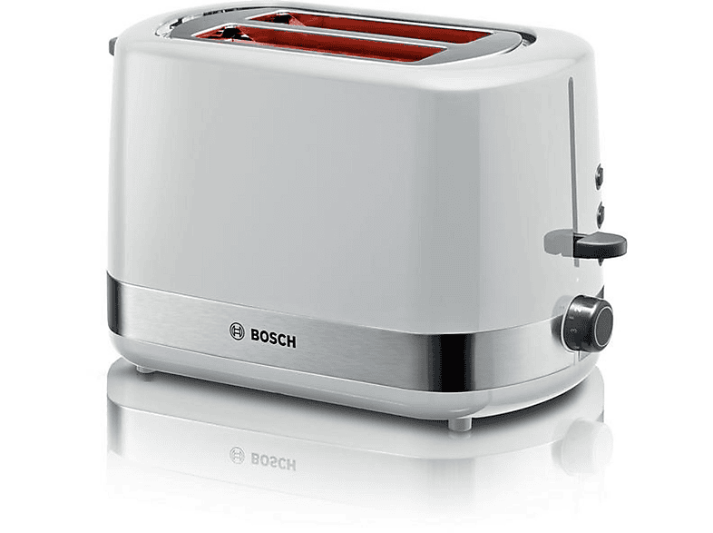 BOSCH TAT 6 A 511 Schlitze: Watt, 2) Toaster (800 Weiß