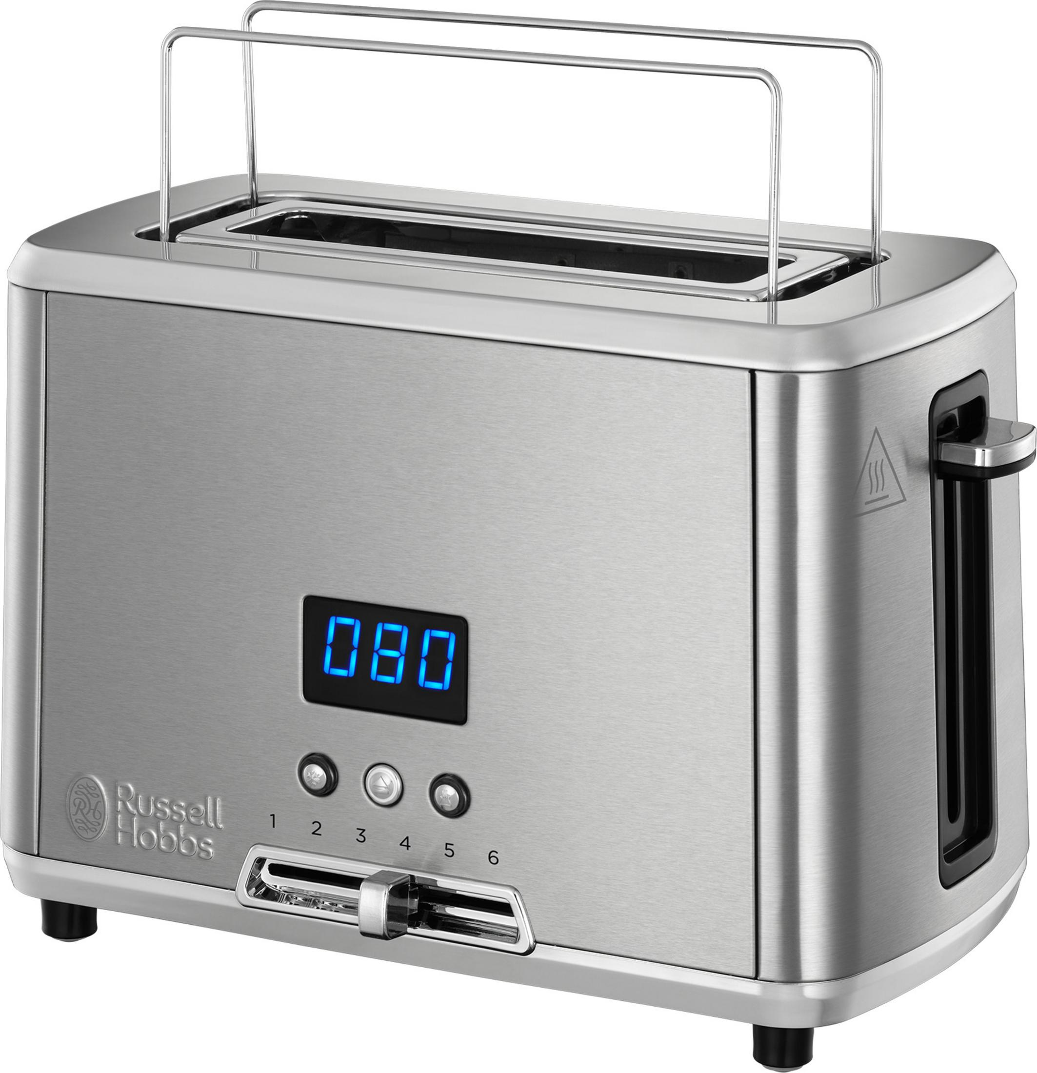 RUSSELL HOBBS 24200-56 Compact Home 2 Dilim Ekmek Kızartma Makinesi Gri