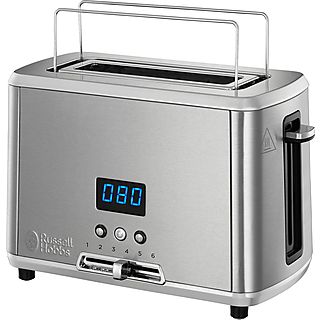 Tostadora - RUSSELL HOBBS 24200-56 MPN, 820 W, 1 ranuras, 1 rebanadas, 6 niveles tostado, Inox