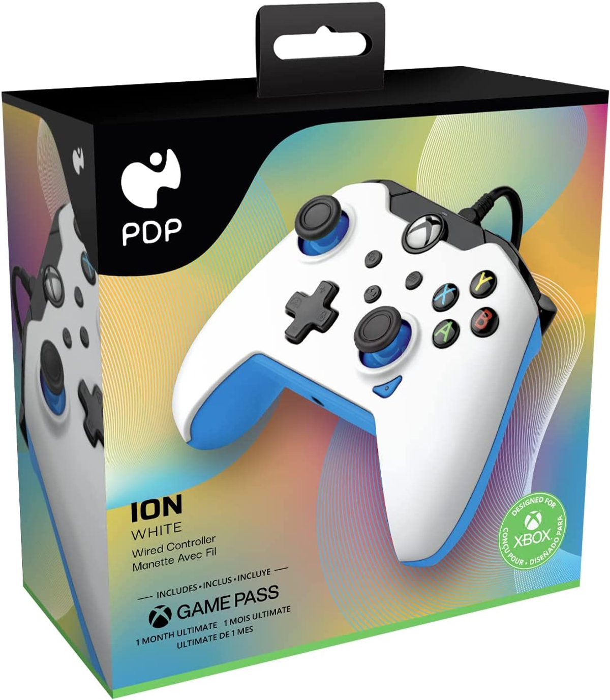 PDP 049-012-WB WIRED Ion WHITE Controller White ION