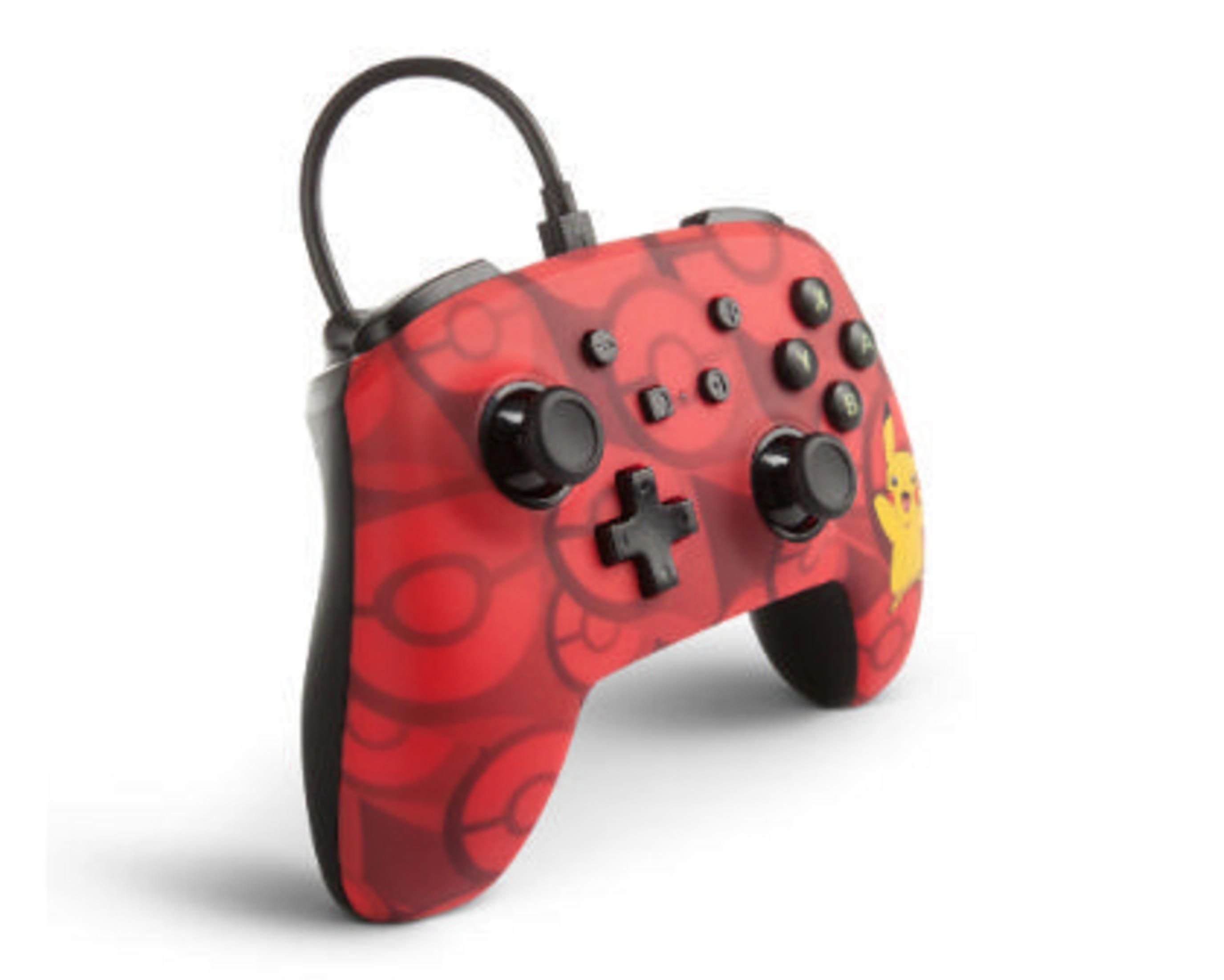 WIRED NSW Controller PA1513777-01 Rot PIKACHU CONTR POWER A