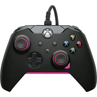 Gamepad  - 049-012-GY PDP, Xbox Series X, Xbox One, PC, Xbox Series S, Cable, Negro y Fucsia