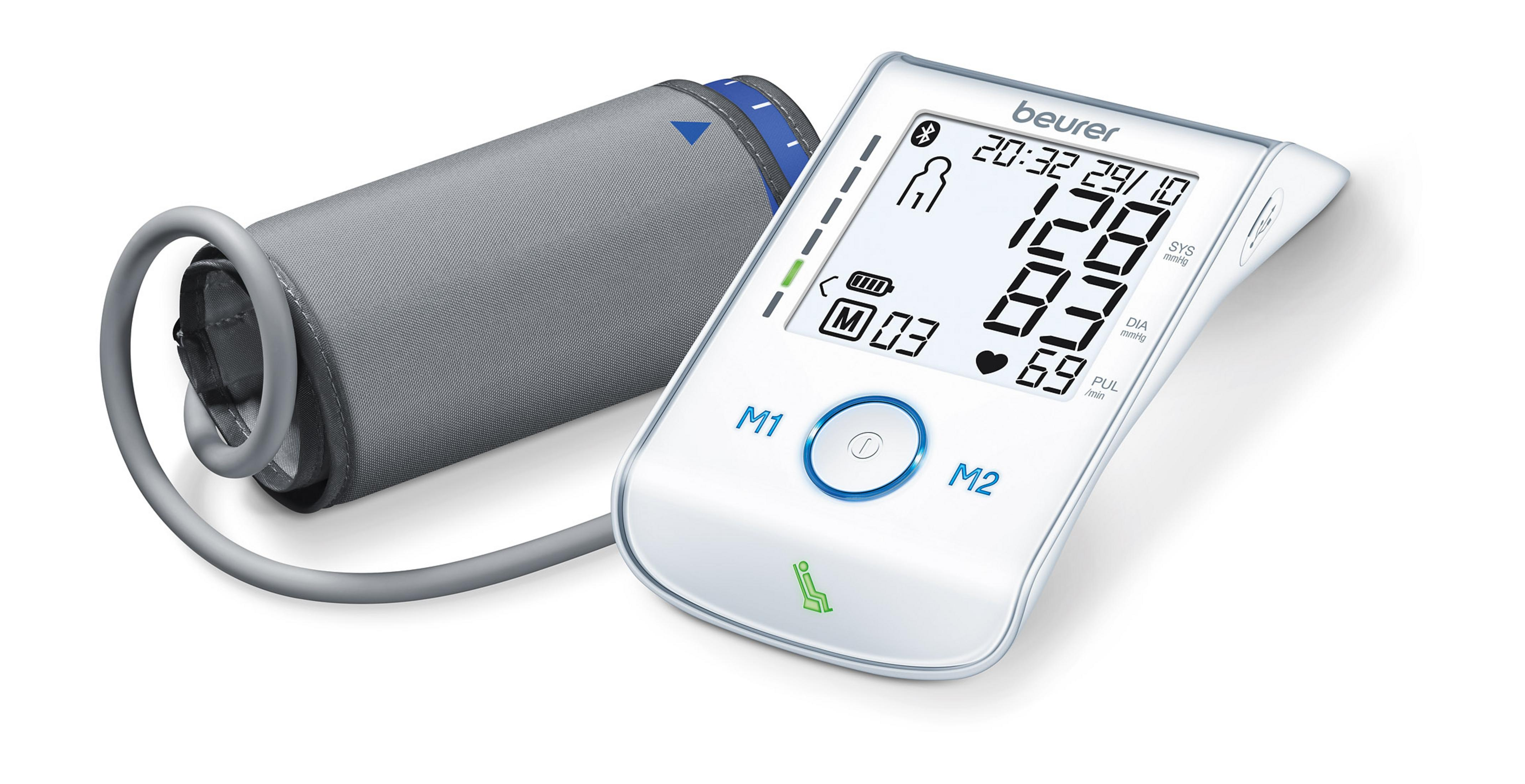 BEURER Oberarm-Blutdruckmessgerät BM 85 BLUTDRUCKMESSGERÄT OBERARM 658.03