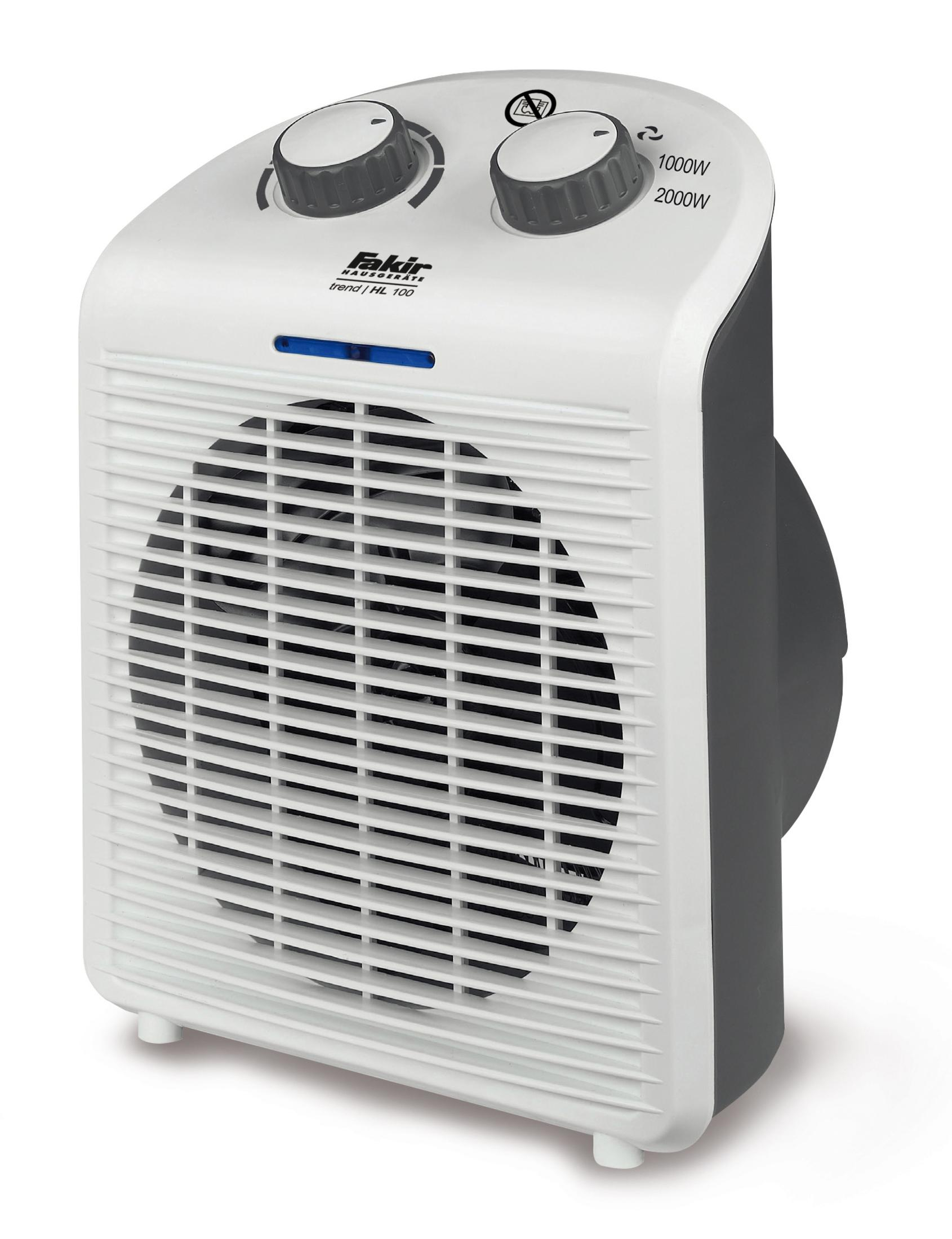 FAKIR 5421006 HL 100 WATT (2000 Heizlüfter 2000 WEISS/GRAU Watt)