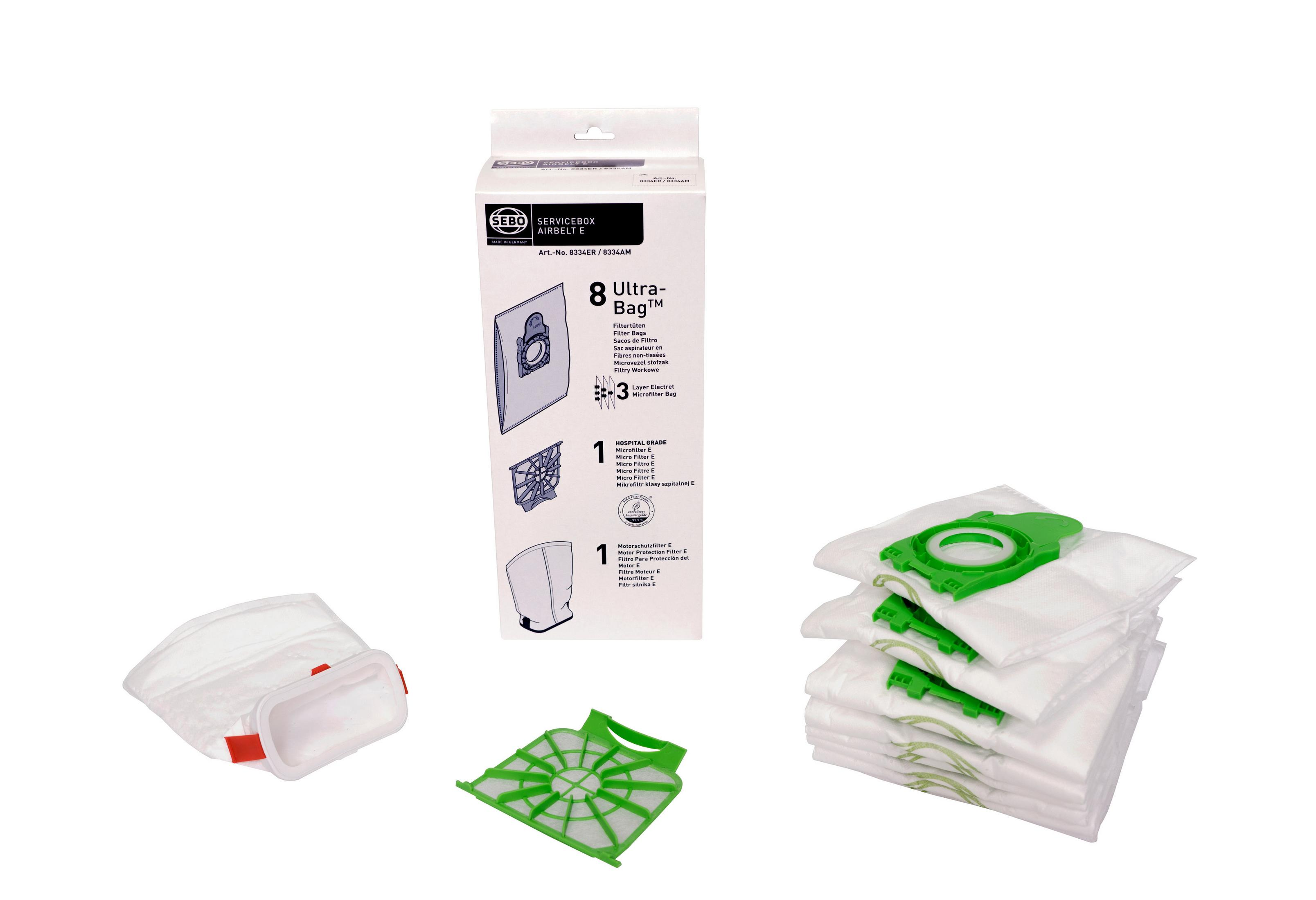 SEBO 8334 AIRBELT E ER SERVICEBOX Filter-Set