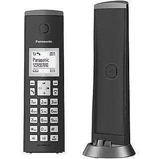 Teléfono inalámbrico - PANASONIC KX-TGK220GB, Análogo, Negro