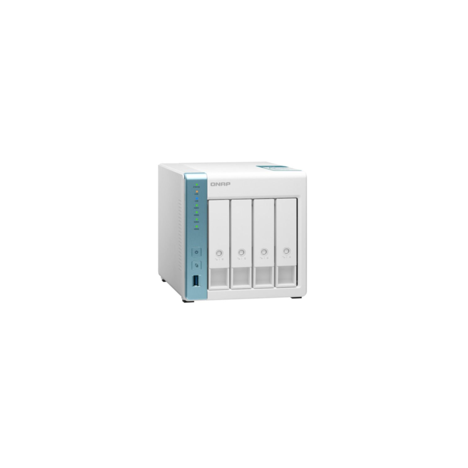 RAM Zoll / TB (QNAP Plus) Q75-462 WD 10 / 40TB 40 TS-431K 1GB NAS Server Red mit 3,5 TB 4-Bay 4x CAPTIVA