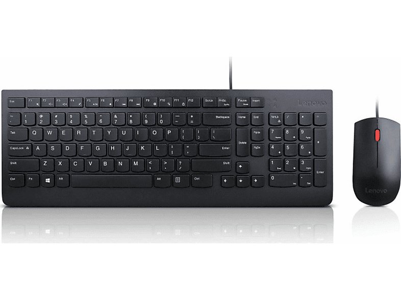 LENOVO - B2B 4X30L79897 ESSENTIAL WIRED COMBO, Tastatur & Maus Set