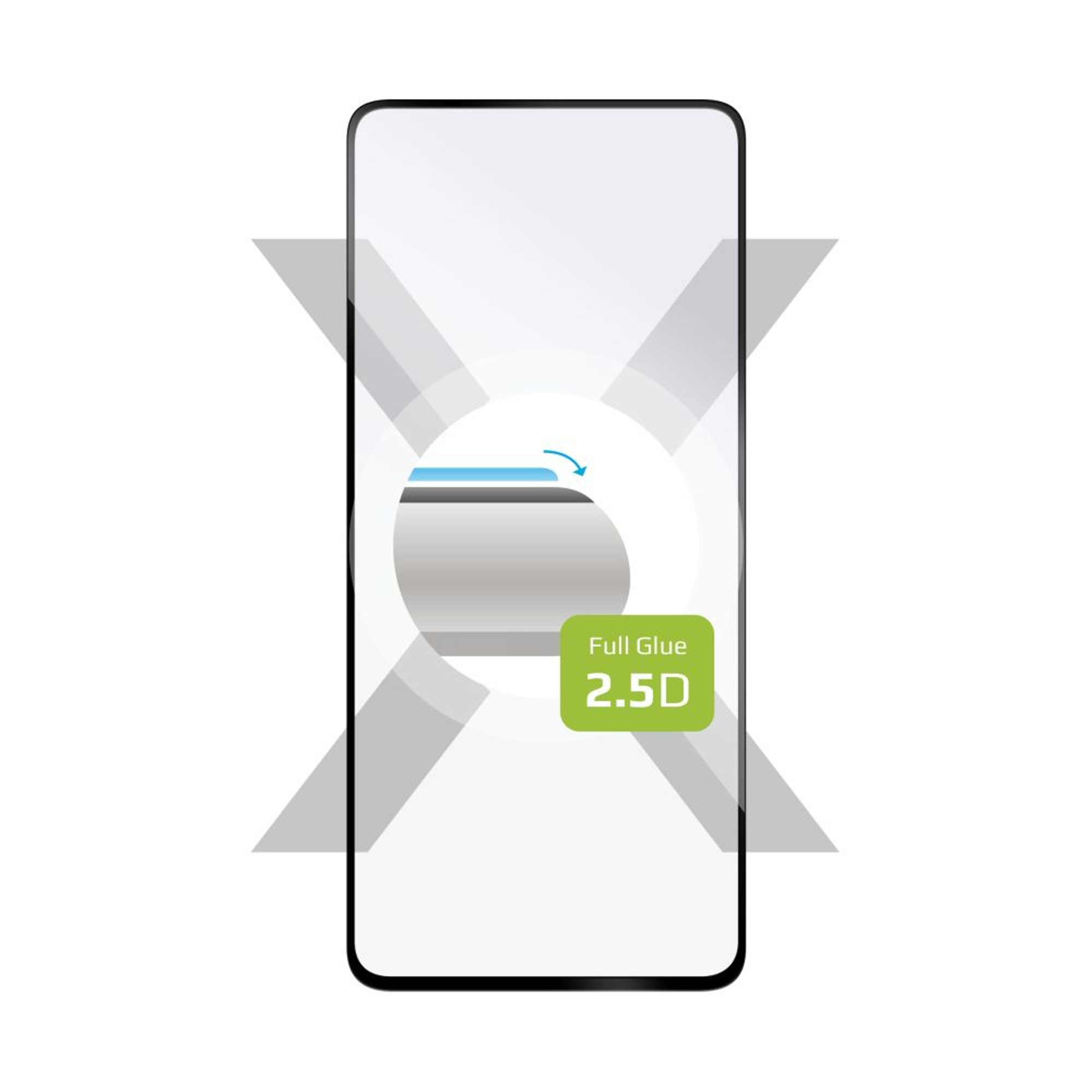 FIXGFA-957-BK Displayschutz(für 12 5G Full-Cover-Hartglas Xiaomi) Redmi FIXED Note Pro+