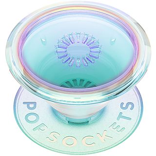 POPSOCKETS Handy-Griff mit Clear Iridescent Design PopGrip, Prismatisch