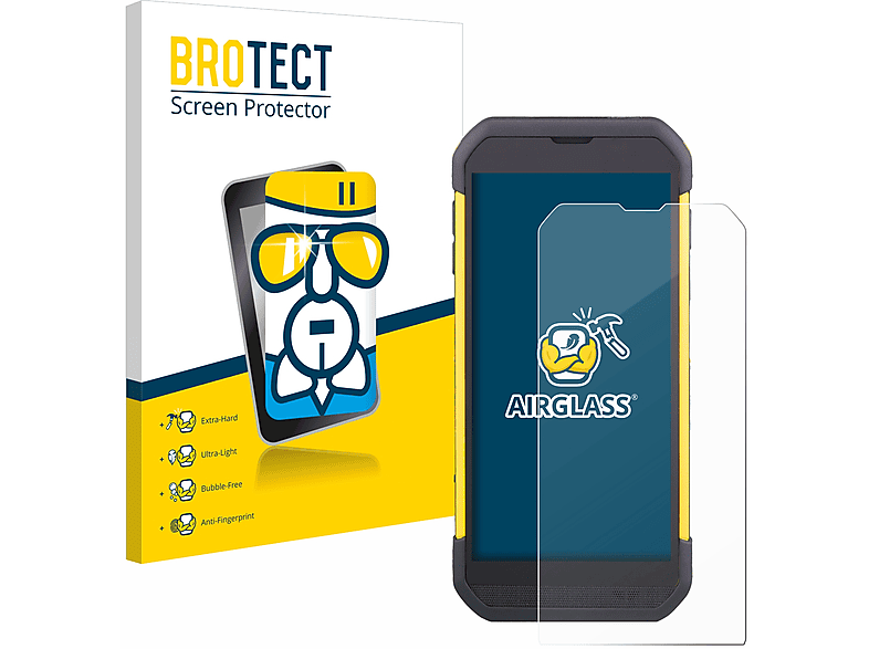 BROTECT Schutzfolie(für Cipherlab RS35) Airglass klare