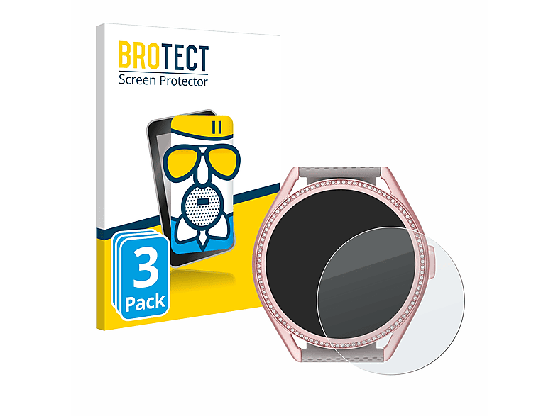 BROTECT 3x Airglass matte Schutzfolie(für Michael Kors Access MKGO Gen 5E MKT 5117)