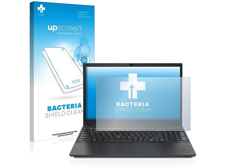UPSCREEN antibakteriell klare Lenovo Schutzfolie(für ThinkPad E15)