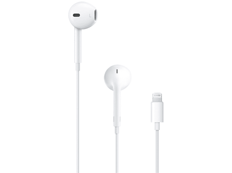 FIRELIA EarPods Kopfhörer Für iPhone iPad Headset In-Ear Mikrofon X 11 12 13 14 Pro Max, In-ear Kopfhörer Weiß