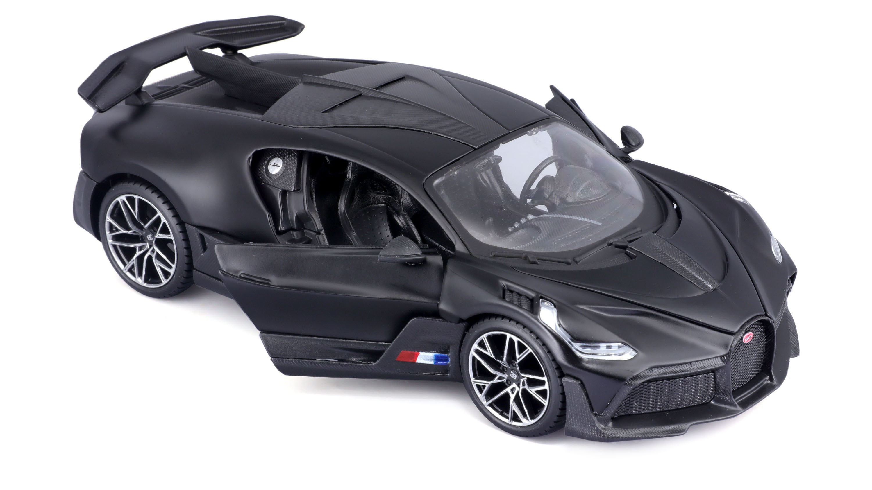 31526M Modellauto (matt-schwarz, Maßstab Bugatti 1:24) Spielzeugauto MAISTO Divo - -