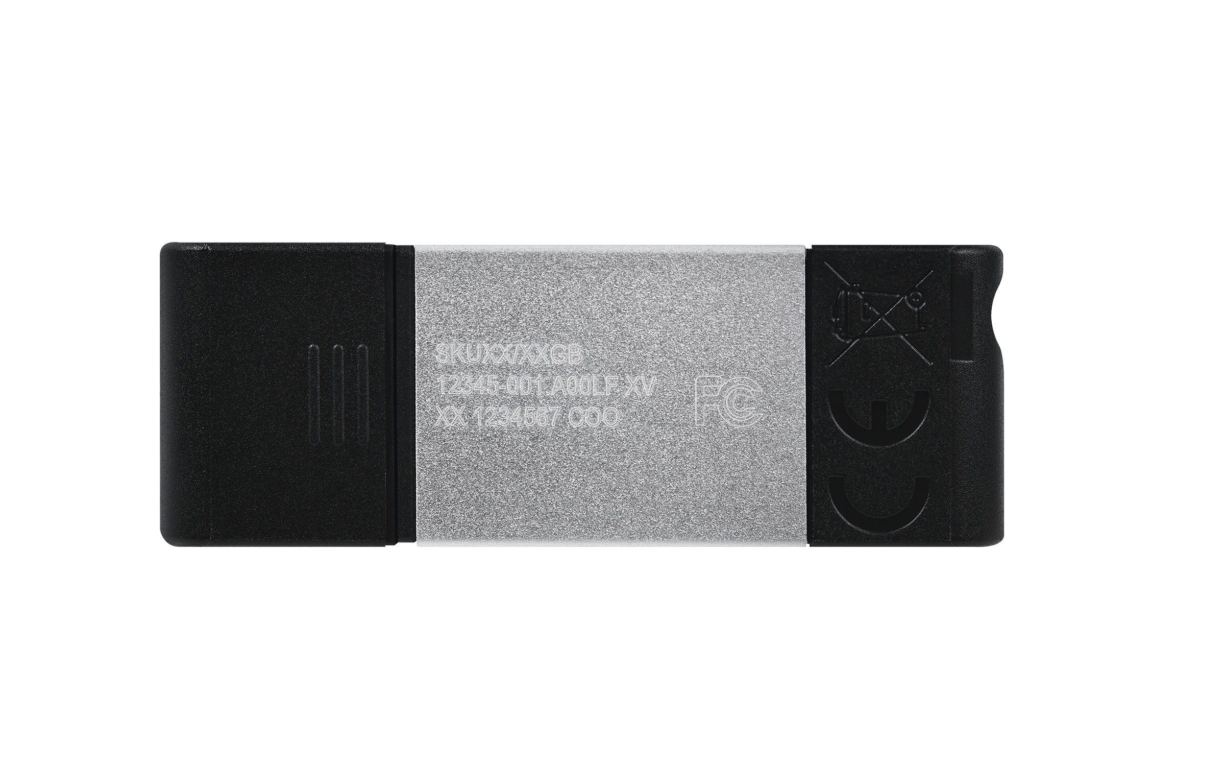 KINGSTON DT80/64GB USB Stick (Schwarz, 64 GB)