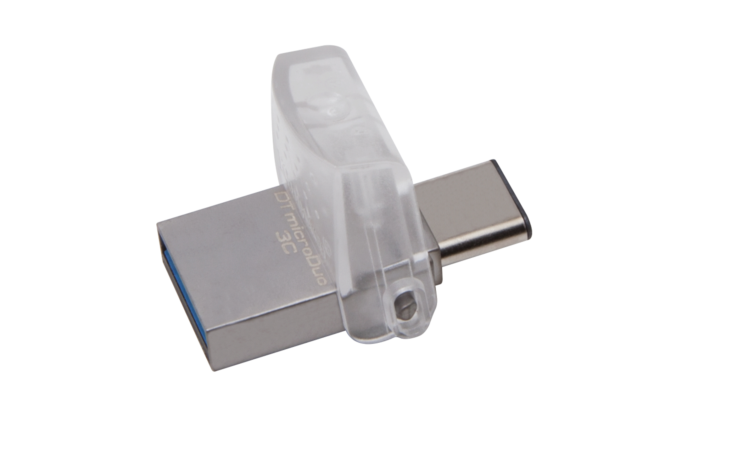 KINGSTON DTDUO3C/128GB USB Stick (Silber, 128 GB)