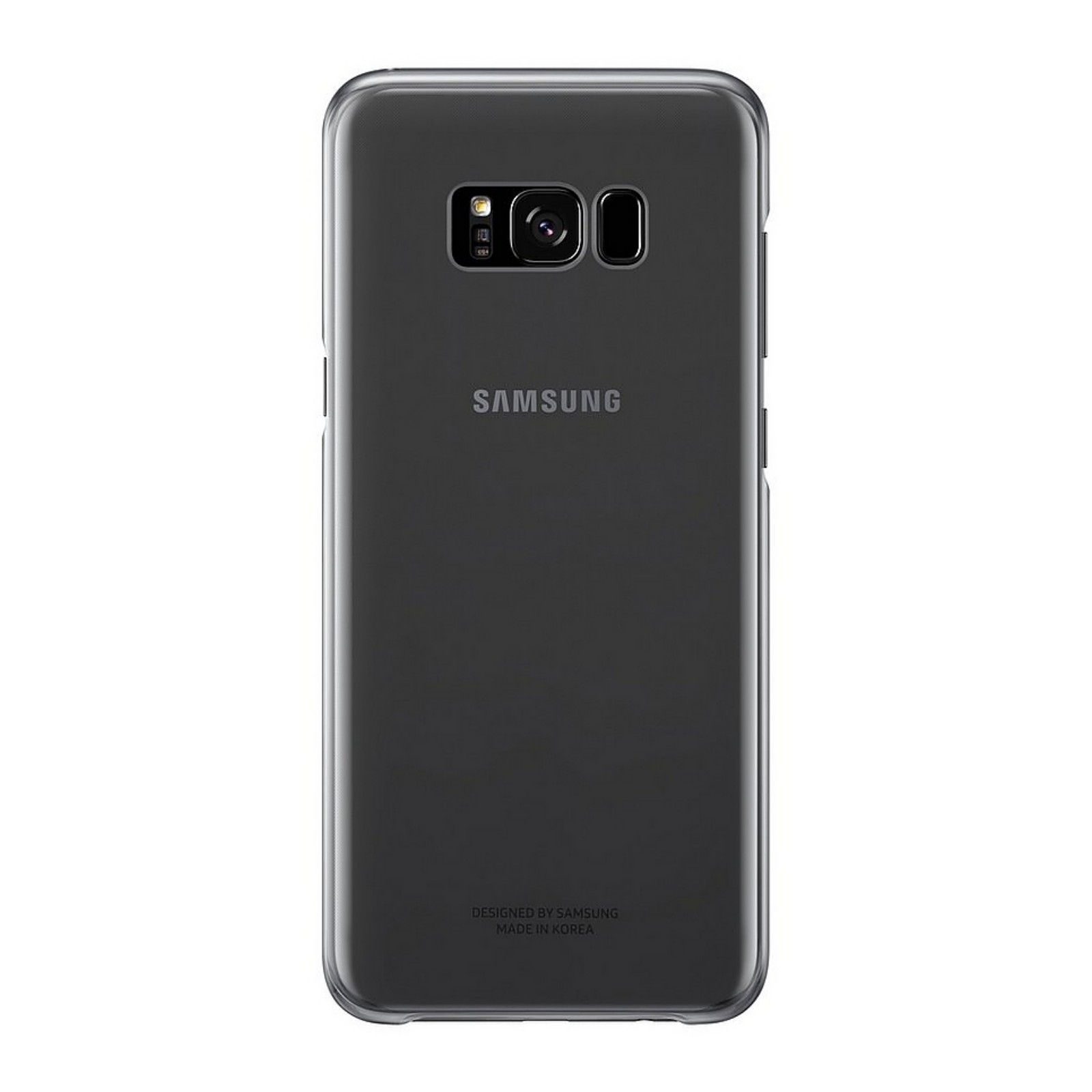 SAMSUNG Galaxy S8 plus Cover Galaxy S8 Reisekoffer, klares Samsung, schwarz, Plus, Schwarz