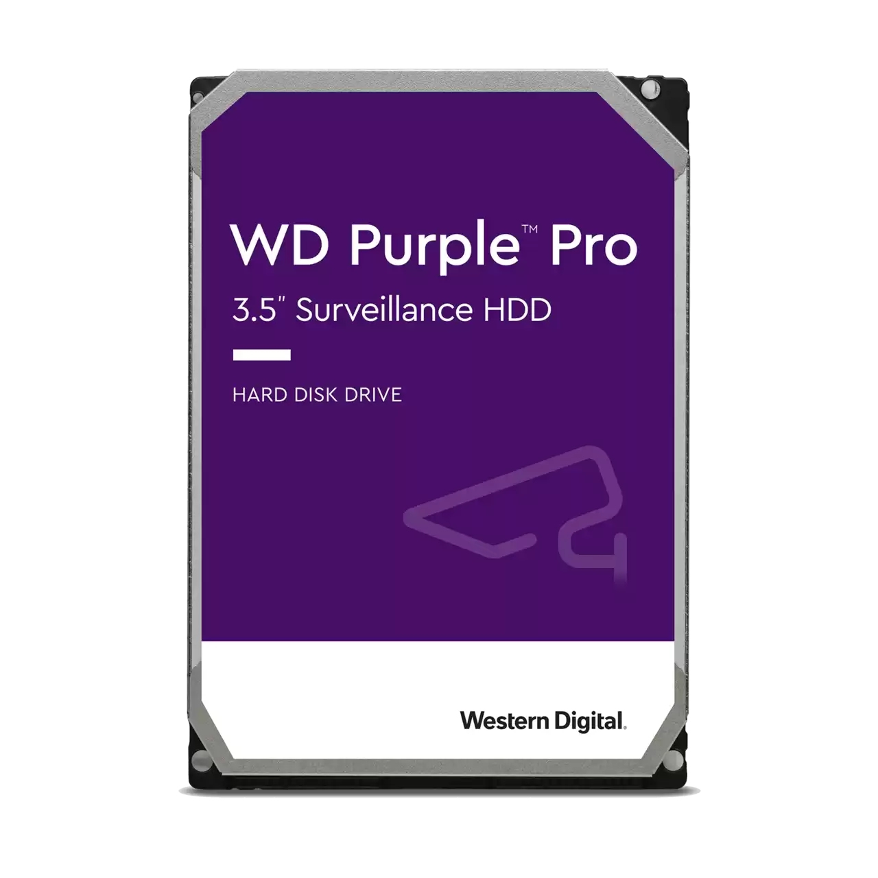 WD8001PURP), HDD, WD 3,5 TB, (SATA, 8 WESTERN Purple TB - 7200rpm, Zoll, Drive Surveillance 8 Hard intern Pro DIGITAL 3.5,
