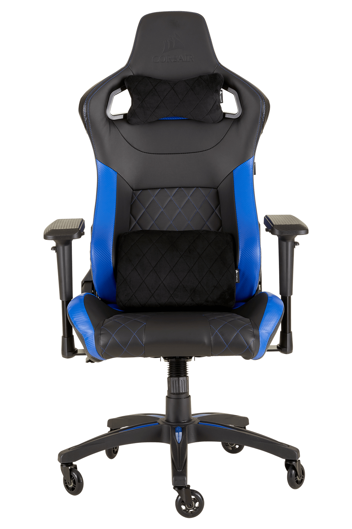 CF-9010014-WW Gaming Stuhl, RACE BLACK/BLUE CHAIR T1 2018 Schwarz/Blau CORSAIR