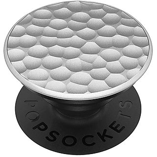 Soporte Móvil  - Hammered Metal Silver POPSOCKETS, Plata