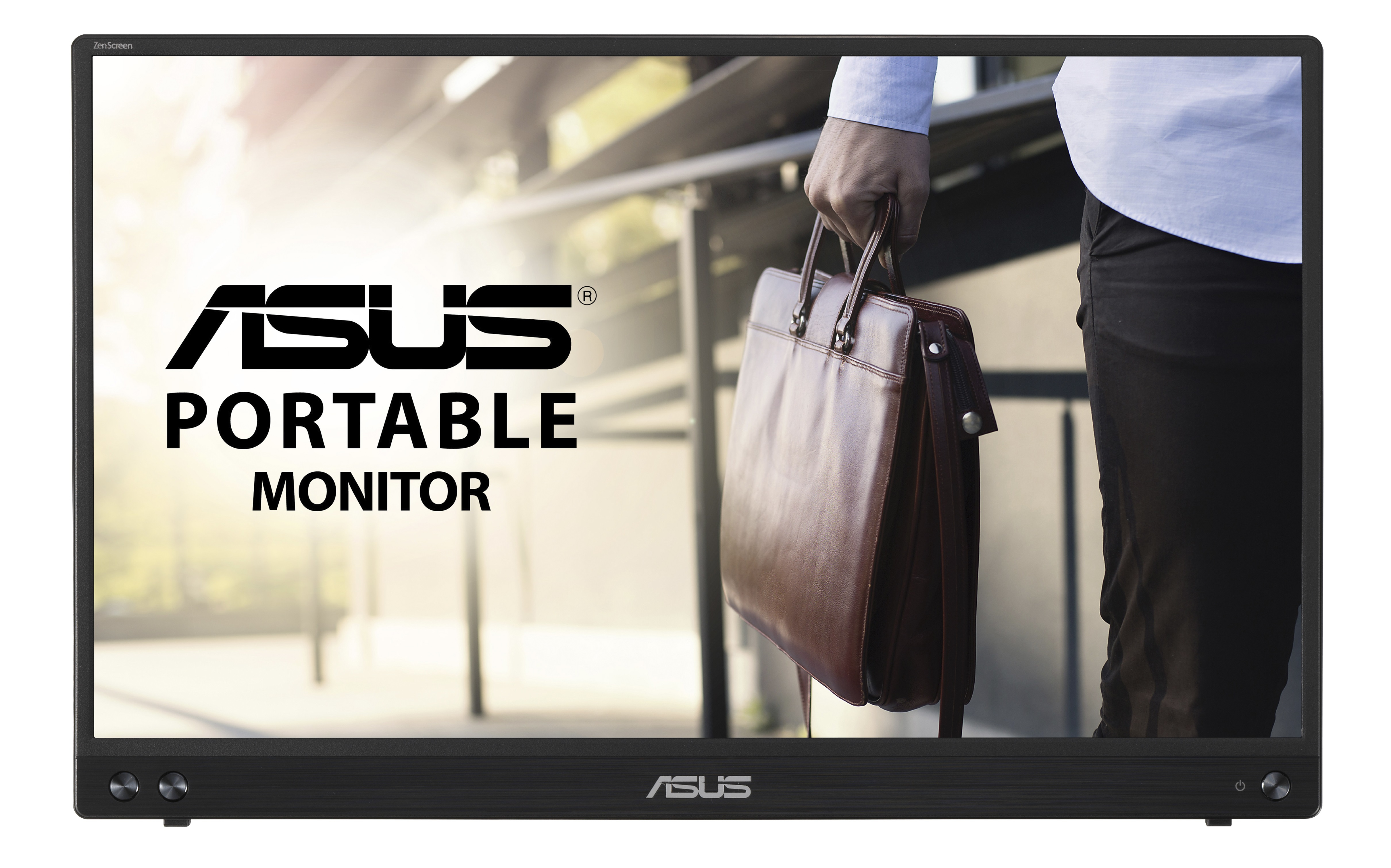 ASUS ZenScreen MB16ACV Taşınabilir 15,6 inç Full-HD 5 ms 60 Hz Monitör Siyah