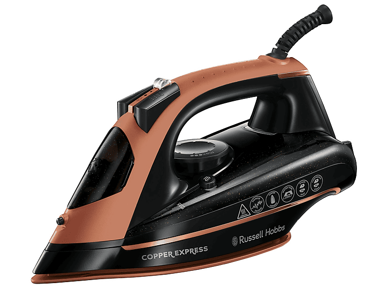 RUSSELL HOBBS 23975-56 Buharlı Ütü Siyah-Bakır