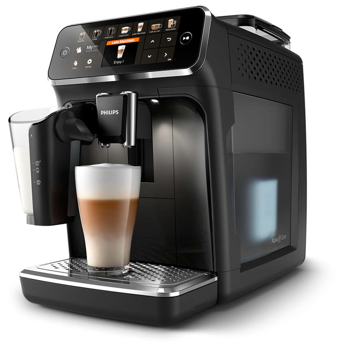 PHILIPS EP 5441/50 Kaffeevollautomat Hochglanz Schwarz