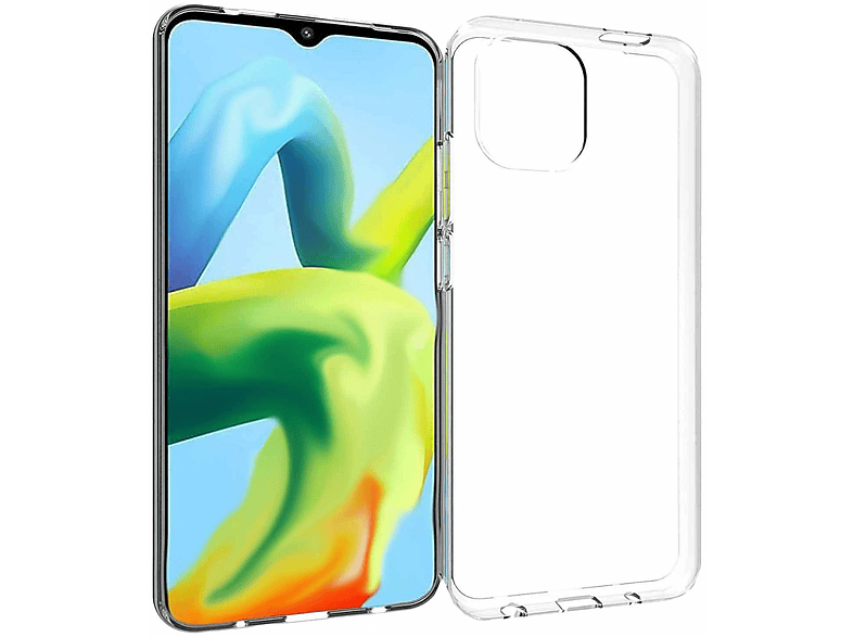 TPU Backcover, robust A2 Xiaomi, Hülle A1, Silikon Transparent / WIGENTO Redmi dünn,