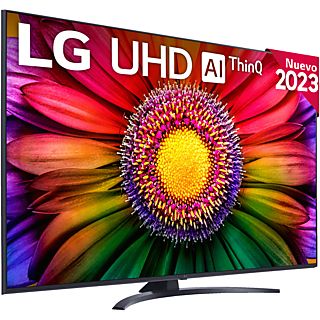 TV LED 50" - LG 50UR81006LJ, UHD 4K, Inteligente α5  4K Gen6, Smart TV, DVB-T2 (H.265), Azul ceniza