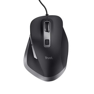 TRUST Trust Fyda Wired Comfort Mouse Eco Muis Multicolor